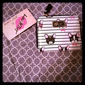 French Bulldog Unicorn/Boston Terrier Wallet NWT